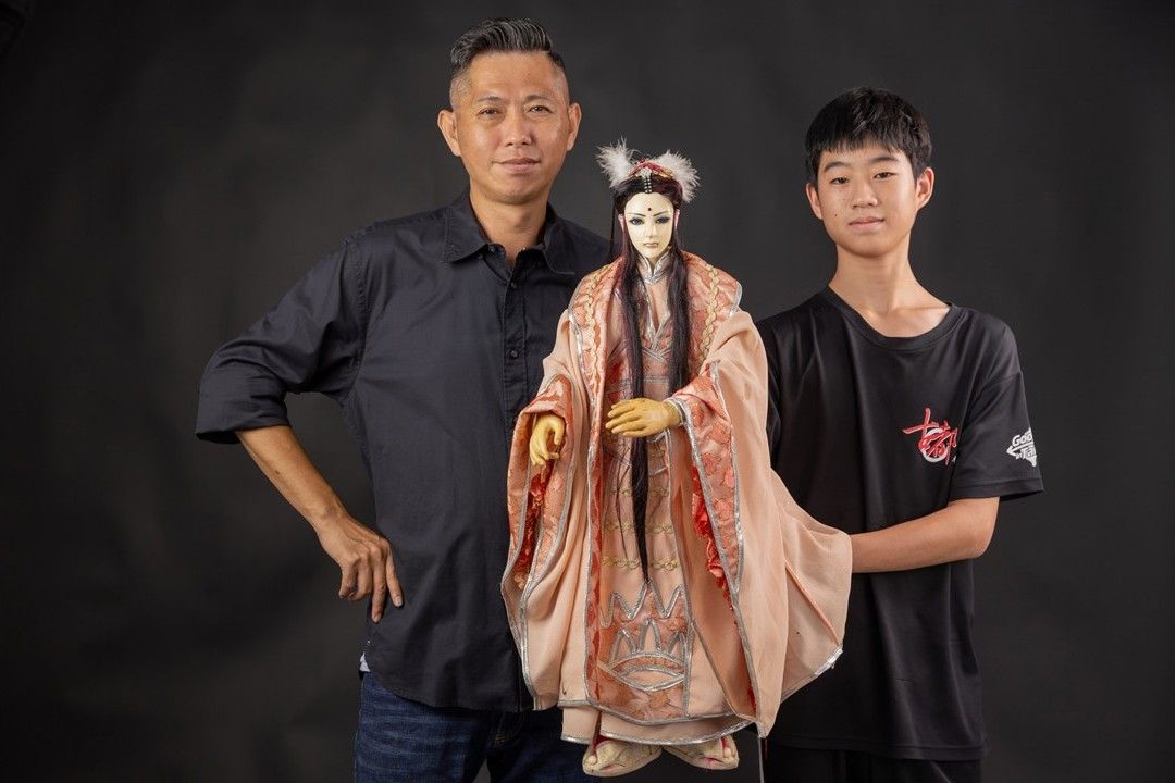 115年開元排練場課程教學：布袋戲的掌中魅力/ 古都木偶戲劇團黃冠維